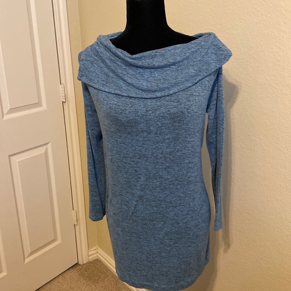 Zenergy blue (Vast skies) cozy pullover tunic